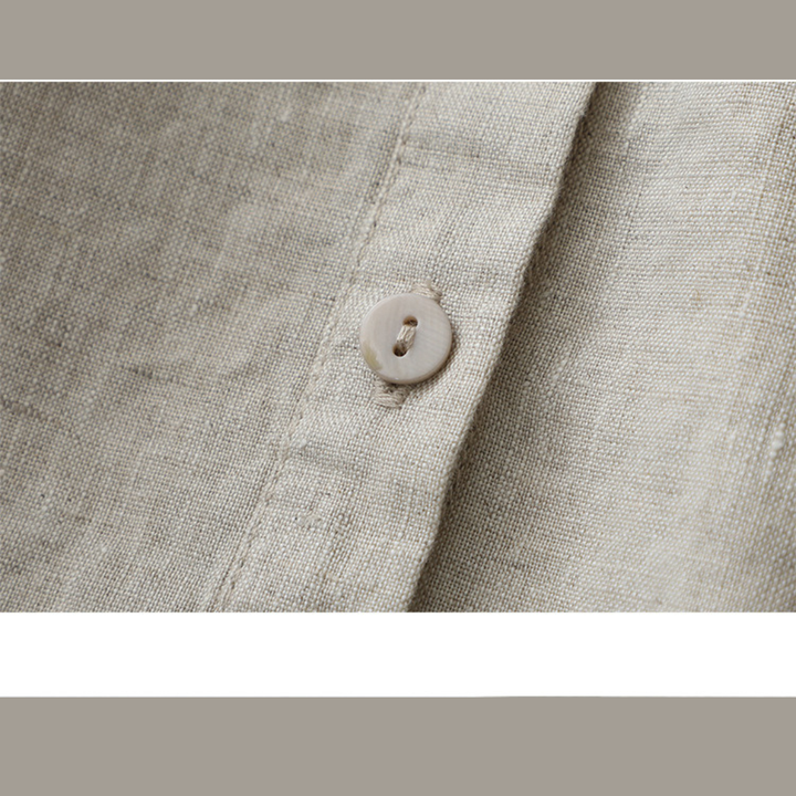 Oana™ | Luftige Baumwoll-Leinen-Bluse