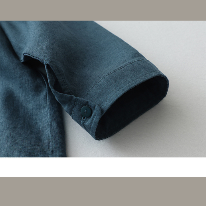 Oana™ | Luftige Baumwoll-Leinen-Bluse