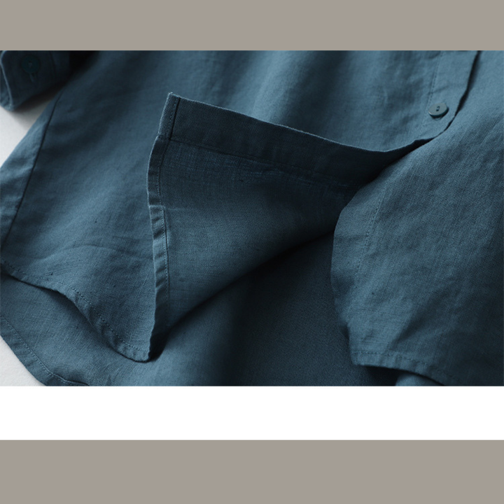 Oana™ | Luftige Baumwoll-Leinen-Bluse