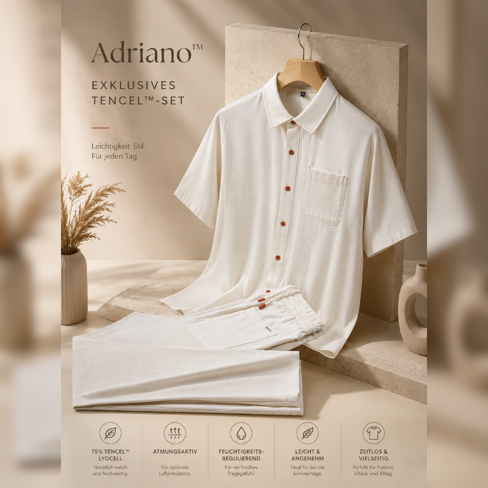Adriano™ | Exklusives TENCEL™-Leinen-Set