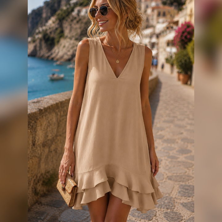 Amélie™ | Luftiges Volant-Sommerkleid