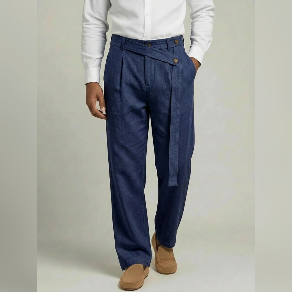 Liam | Elegante Leinenhose