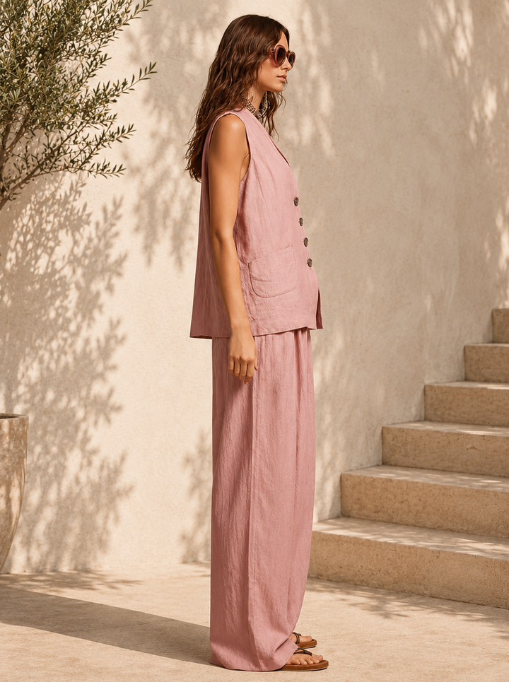 Cloe™ | Elegantes Leinen-Set