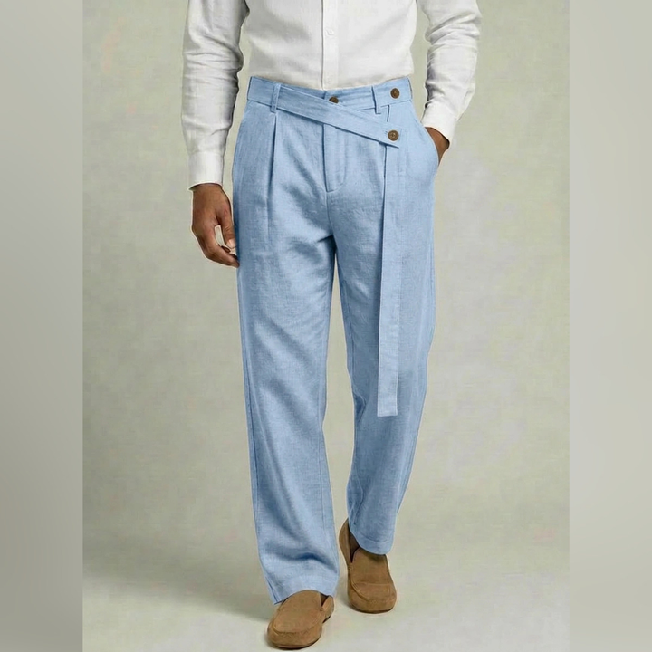Liam | Elegante Leinenhose