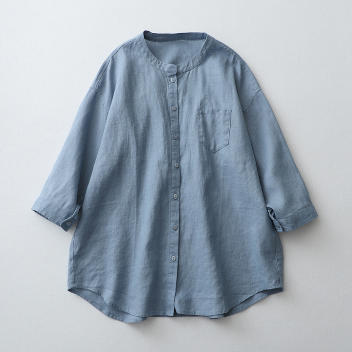Oana™ | Luftige Baumwoll-Leinen-Bluse