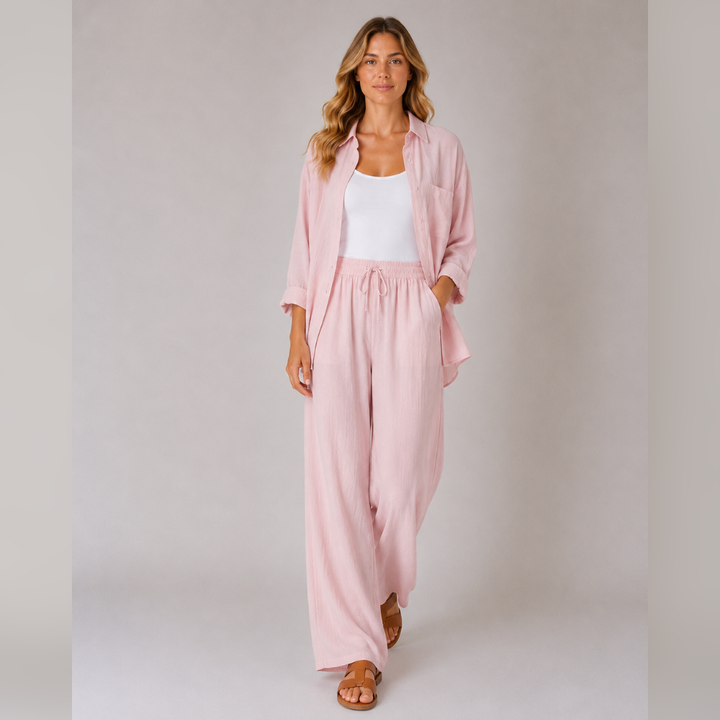Lisa™ | Luftiges Leinen-Set