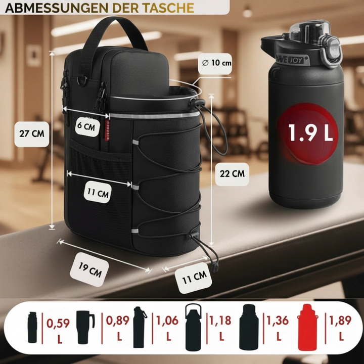 ÜBIG™ Kompakte Magnetische Gym Bag