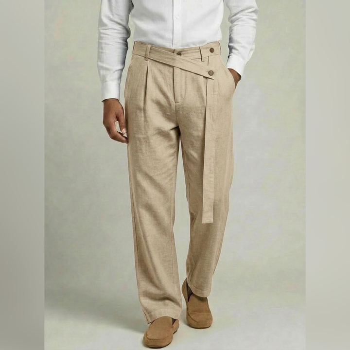 Liam | Elegante Leinenhose