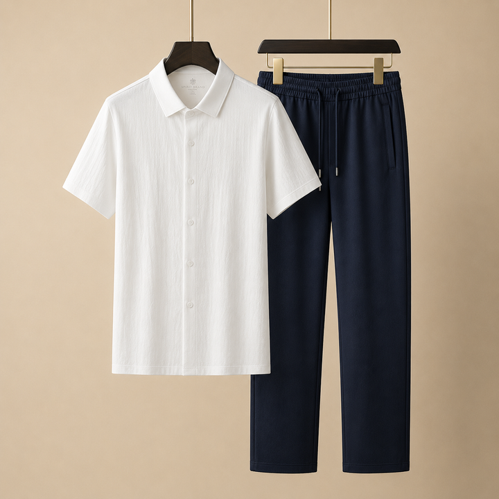 Roman™ | Premium Ice Silk-Baumwolle Sommer-Set