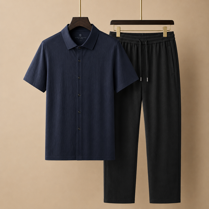 Roman™ | Premium Ice Silk-Baumwolle Sommer-Set