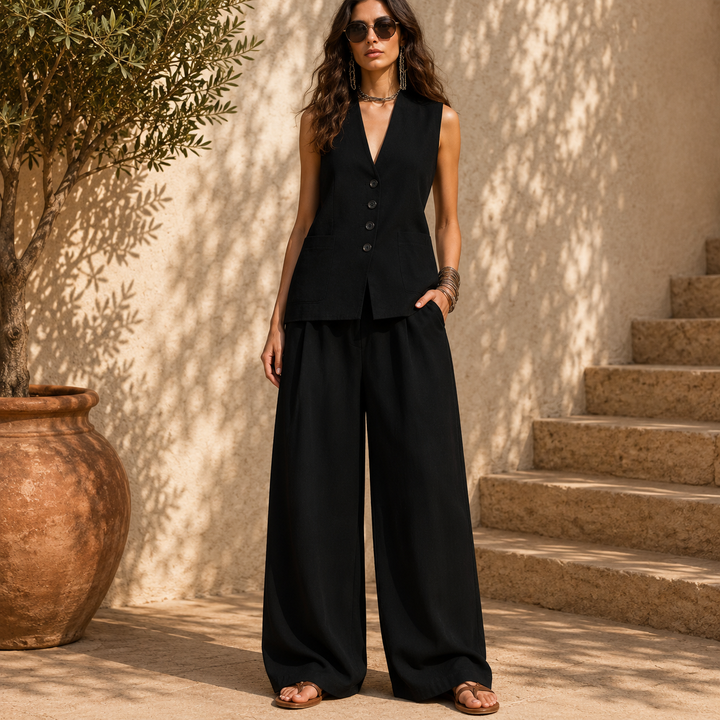 Cloe™ | Elegantes Leinen-Set