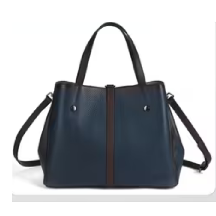 Joline™ – Echtleder Handtasche mit floralem Vintage-Design