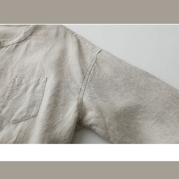 Oana™ | Luftige Baumwoll-Leinen-Bluse