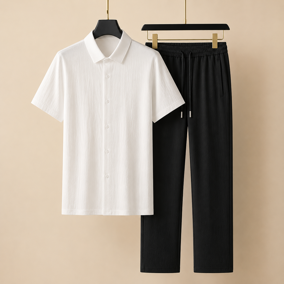 Roman™ | Premium Ice Silk-Baumwolle Sommer-Set