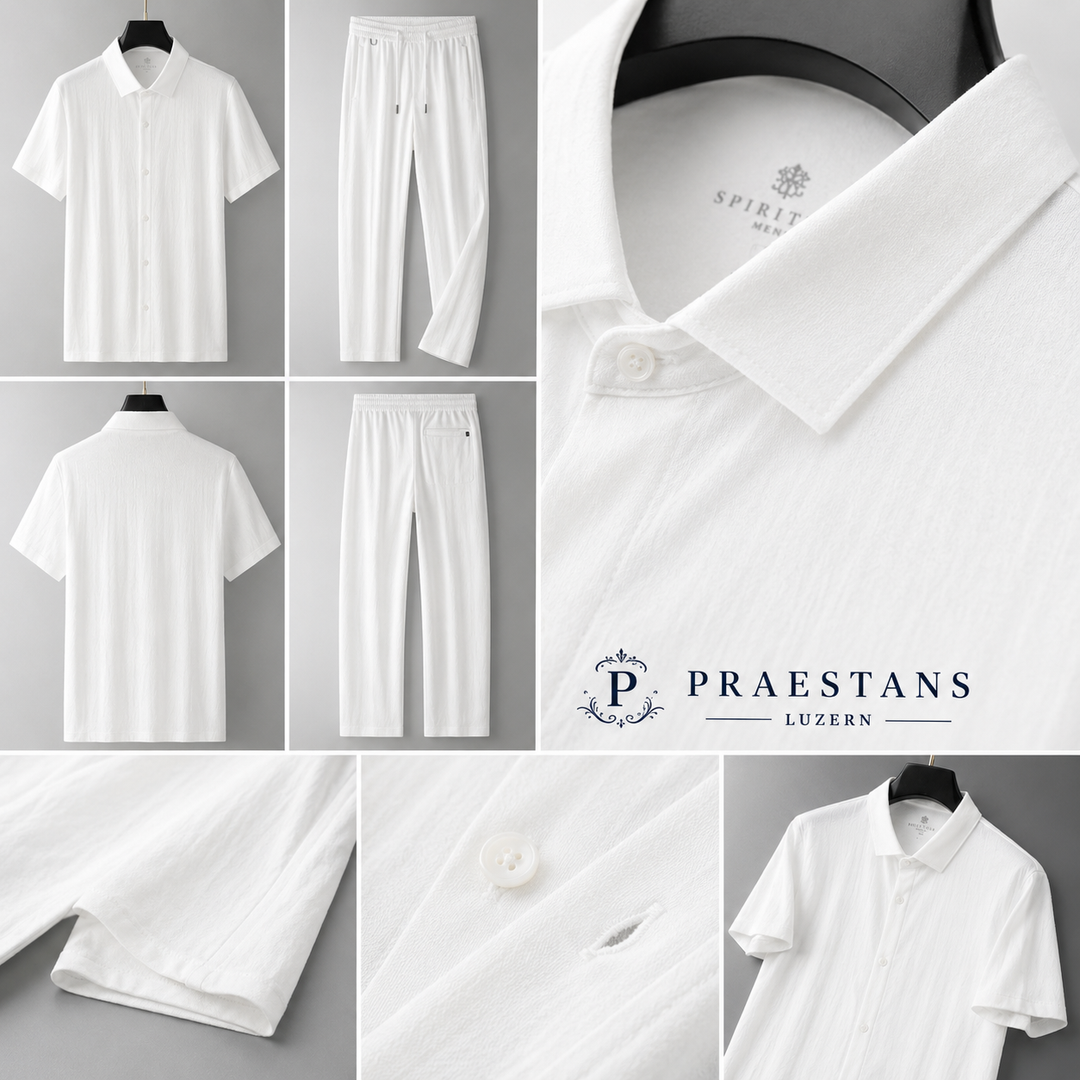 Roman™ | Premium Ice Silk-Baumwolle Sommer-Set