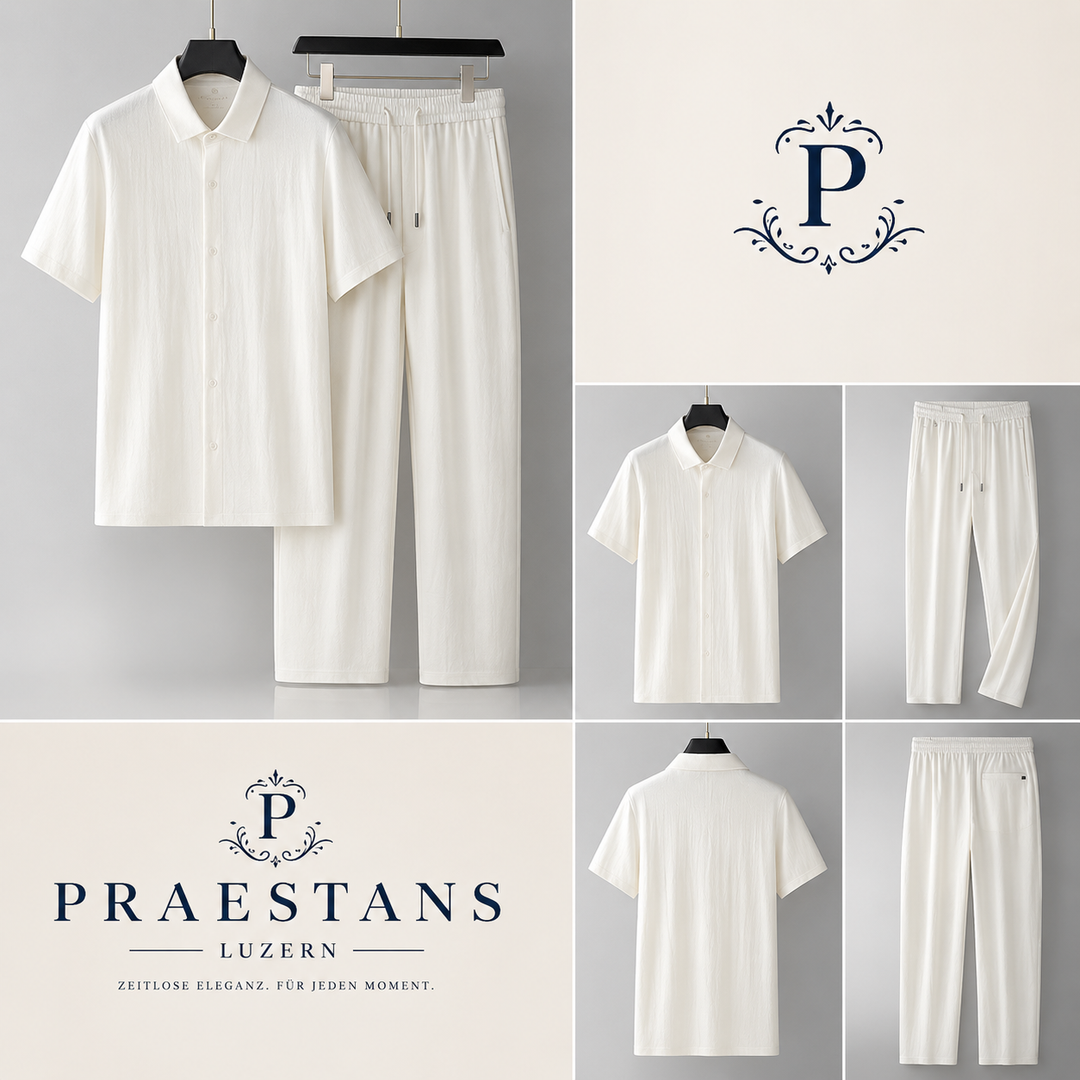 Roman™ | Premium Ice Silk-Baumwolle Sommer-Set