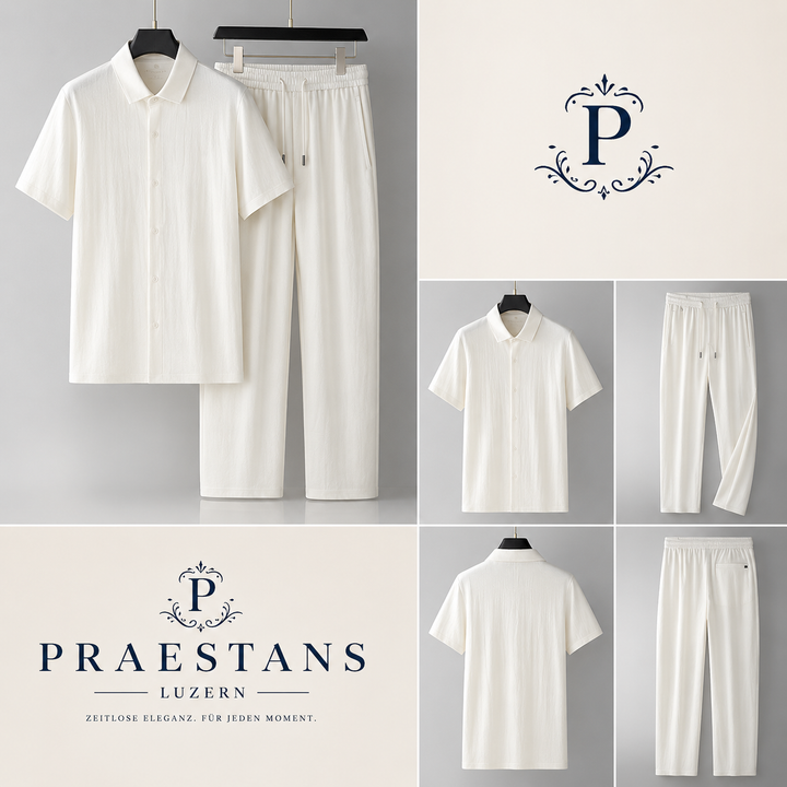 Roman™ | Premium Ice Silk-Baumwolle Sommer-Set
