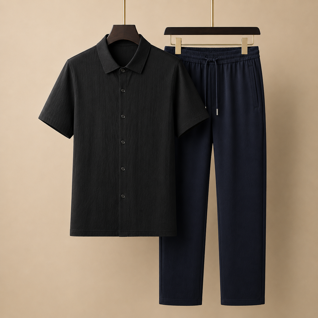 Roman™ | Premium Ice Silk-Baumwolle Sommer-Set