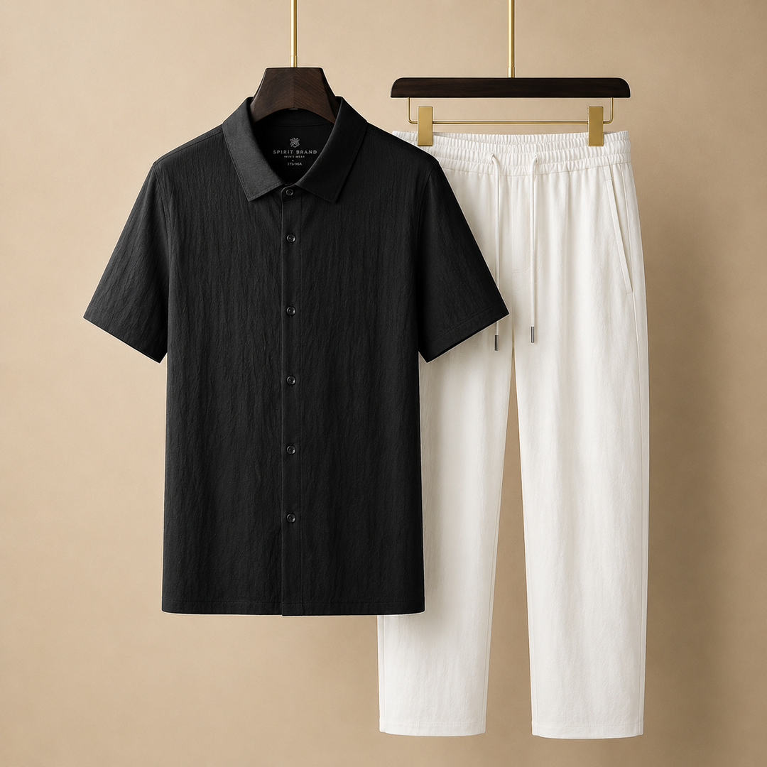 Roman™ | Premium Ice Silk-Baumwolle Sommer-Set