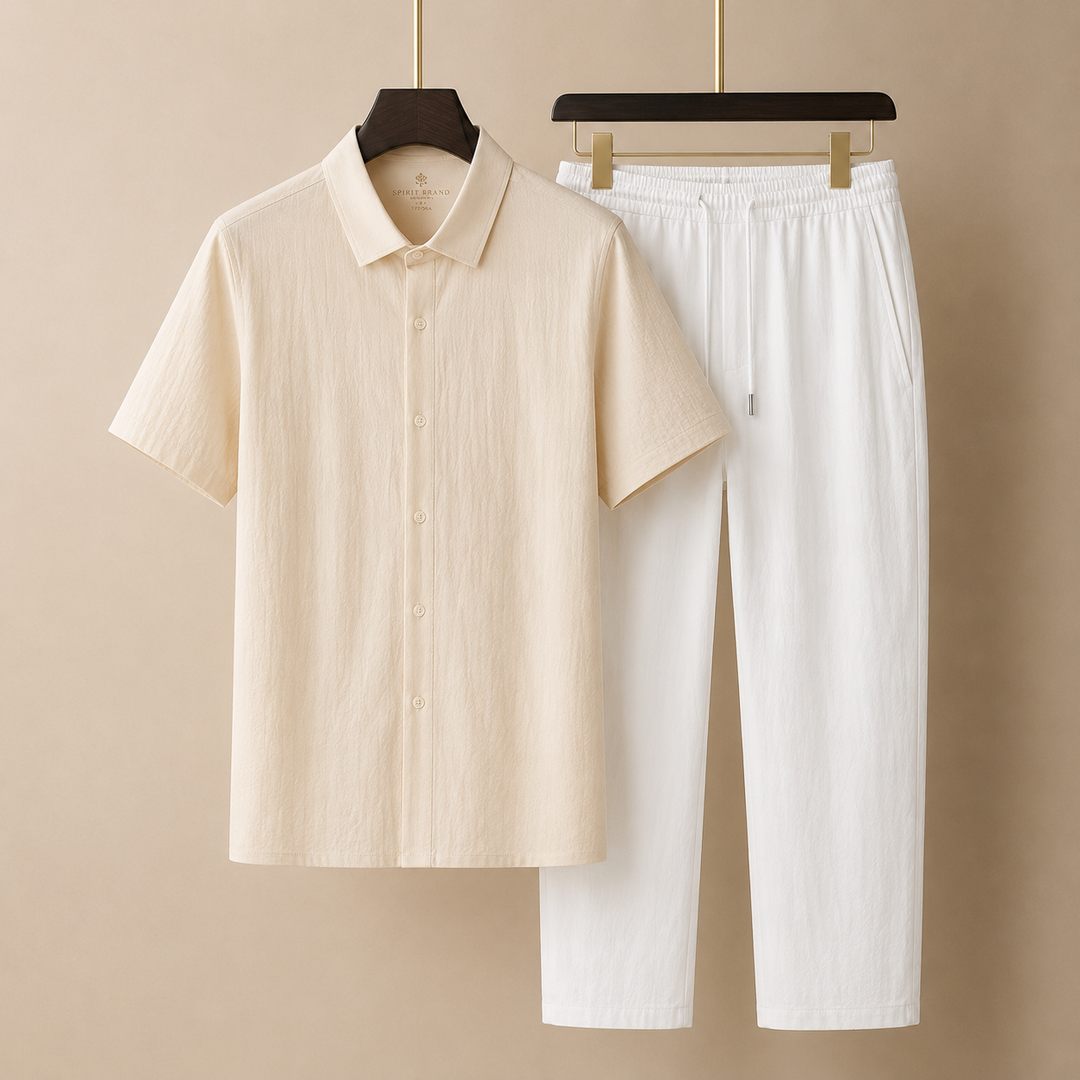 Roman™ | Premium Ice Silk-Baumwolle Sommer-Set