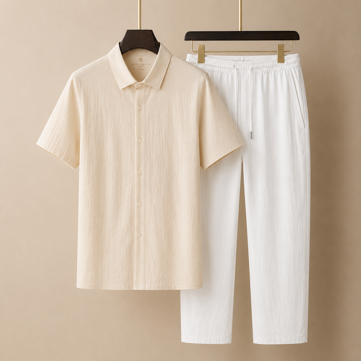Roman™ | Premium Ice Silk-Baumwolle Sommer-Set