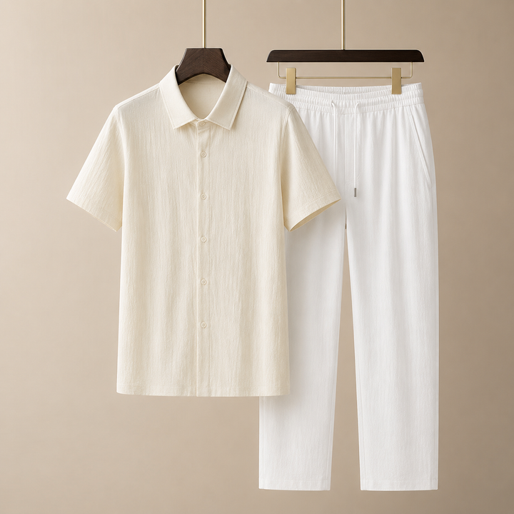 Roman™ | Premium Ice Silk-Baumwolle Sommer-Set