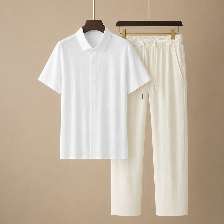 Roman™ | Premium Ice Silk-Baumwolle Sommer-Set