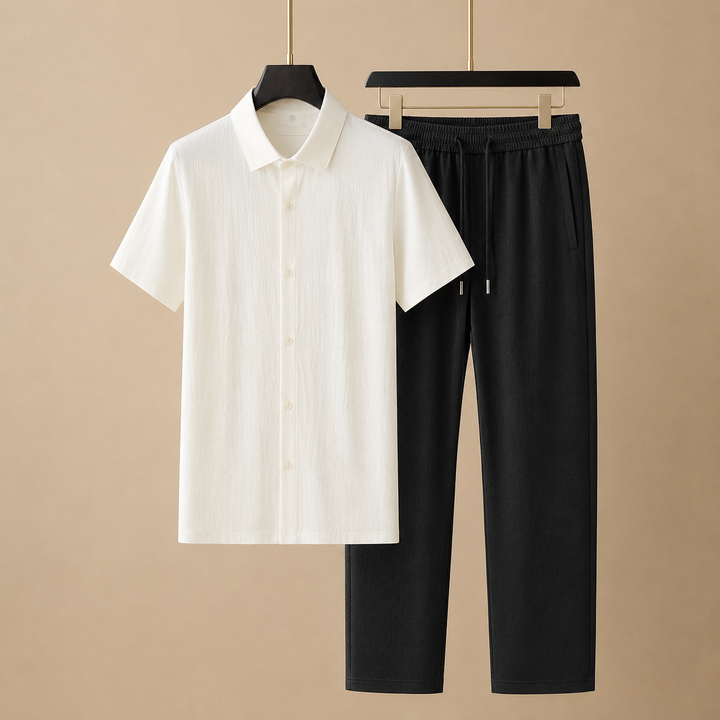 Roman™ | Premium Ice Silk-Baumwolle Sommer-Set