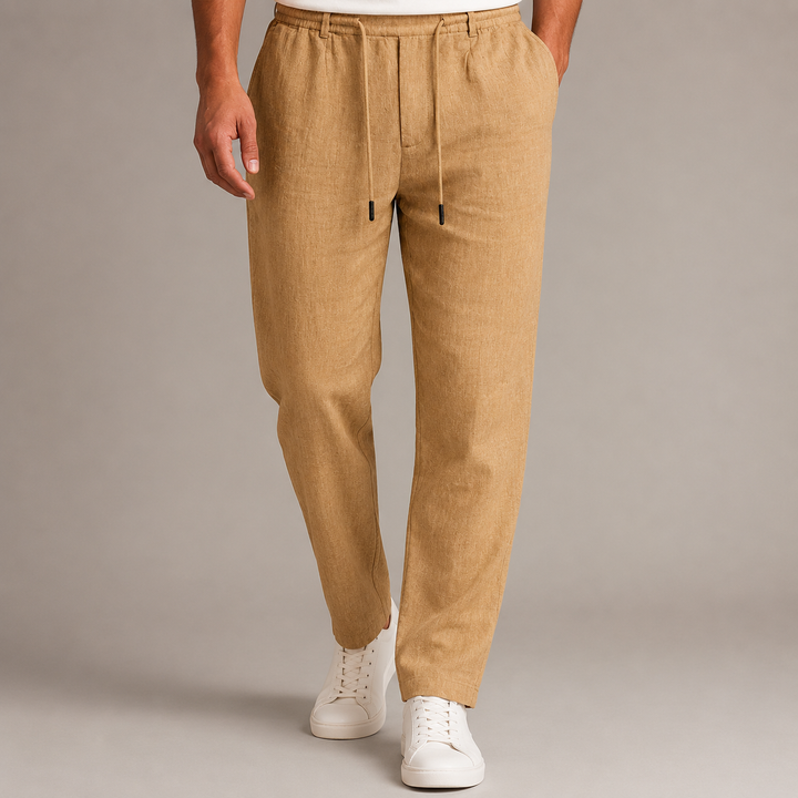 Robert™ | Elegante Leinen Hose