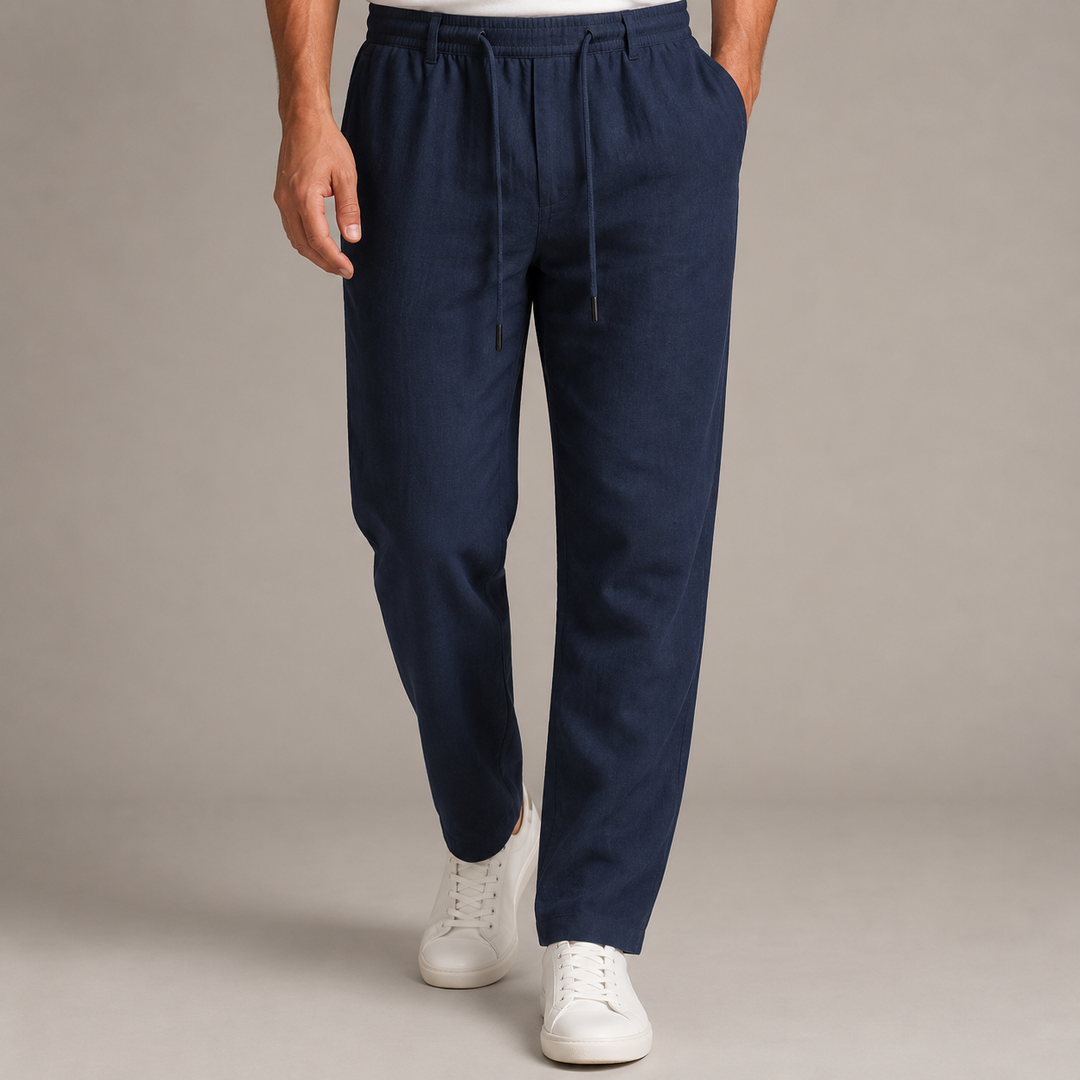 Robert™ | Elegante Leinen Hose
