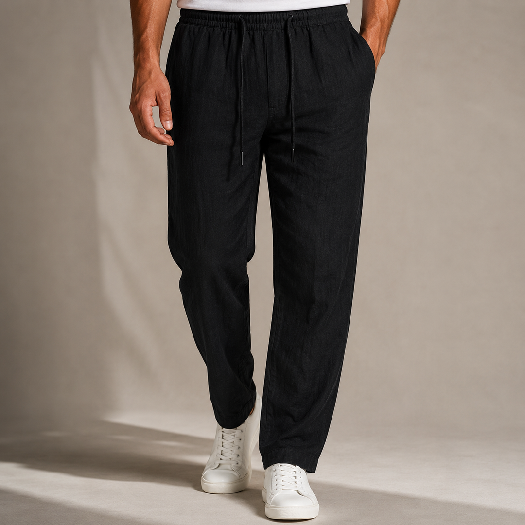 Robert™ | Elegante Leinen Hose