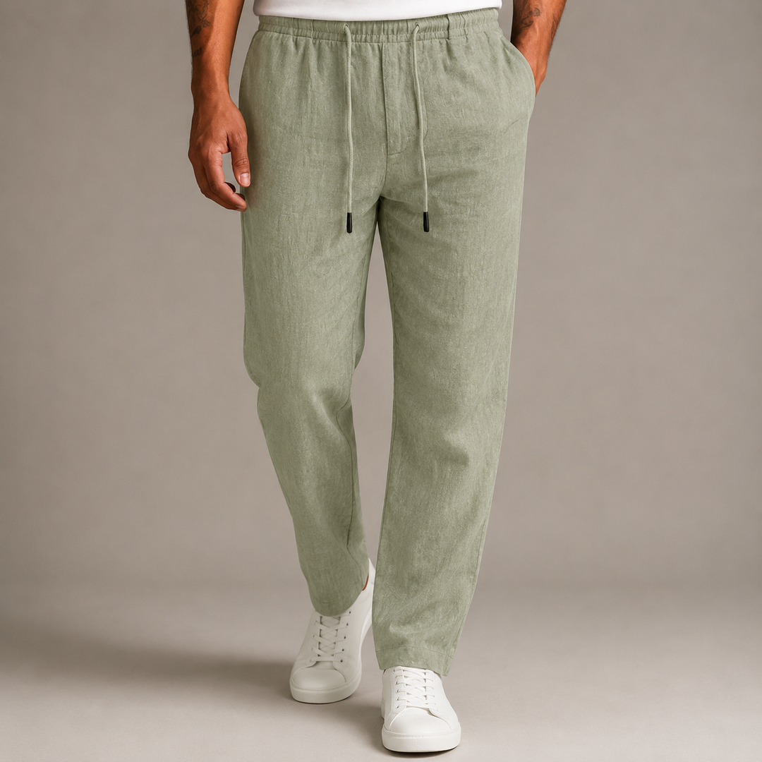 Robert™ | Elegante Leinen Hose