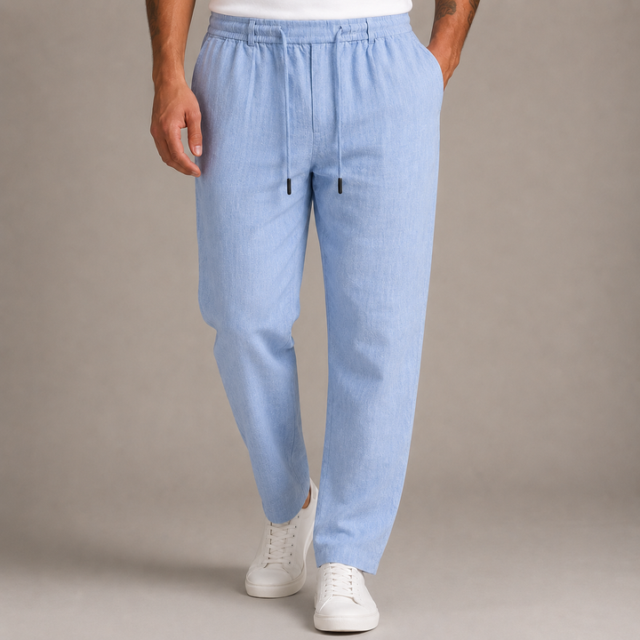 Robert™ | Elegante Leinen Hose