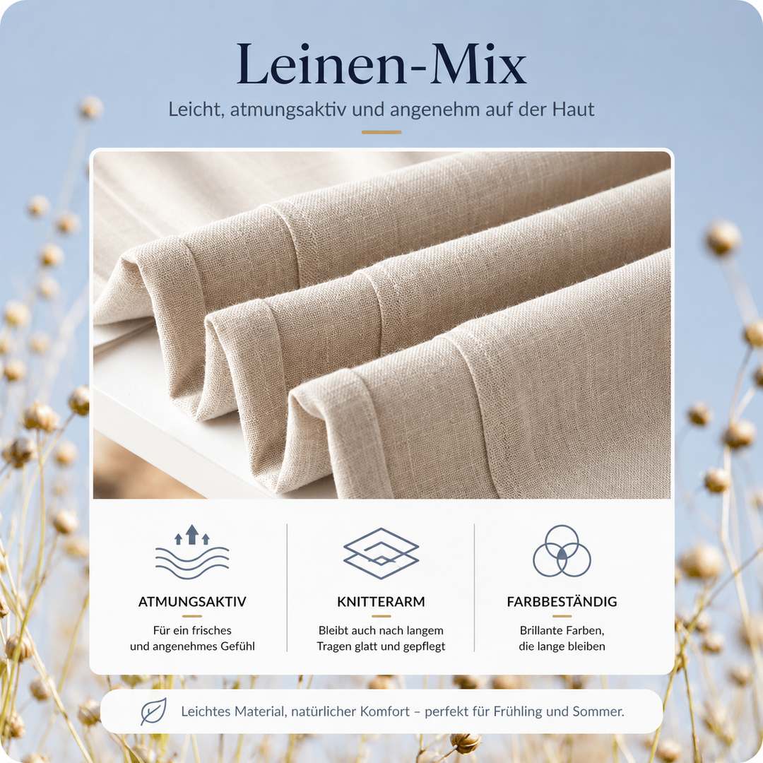 Charis™ | Weite Leinenhose