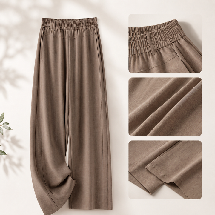 Charis™ | Weite Leinenhose