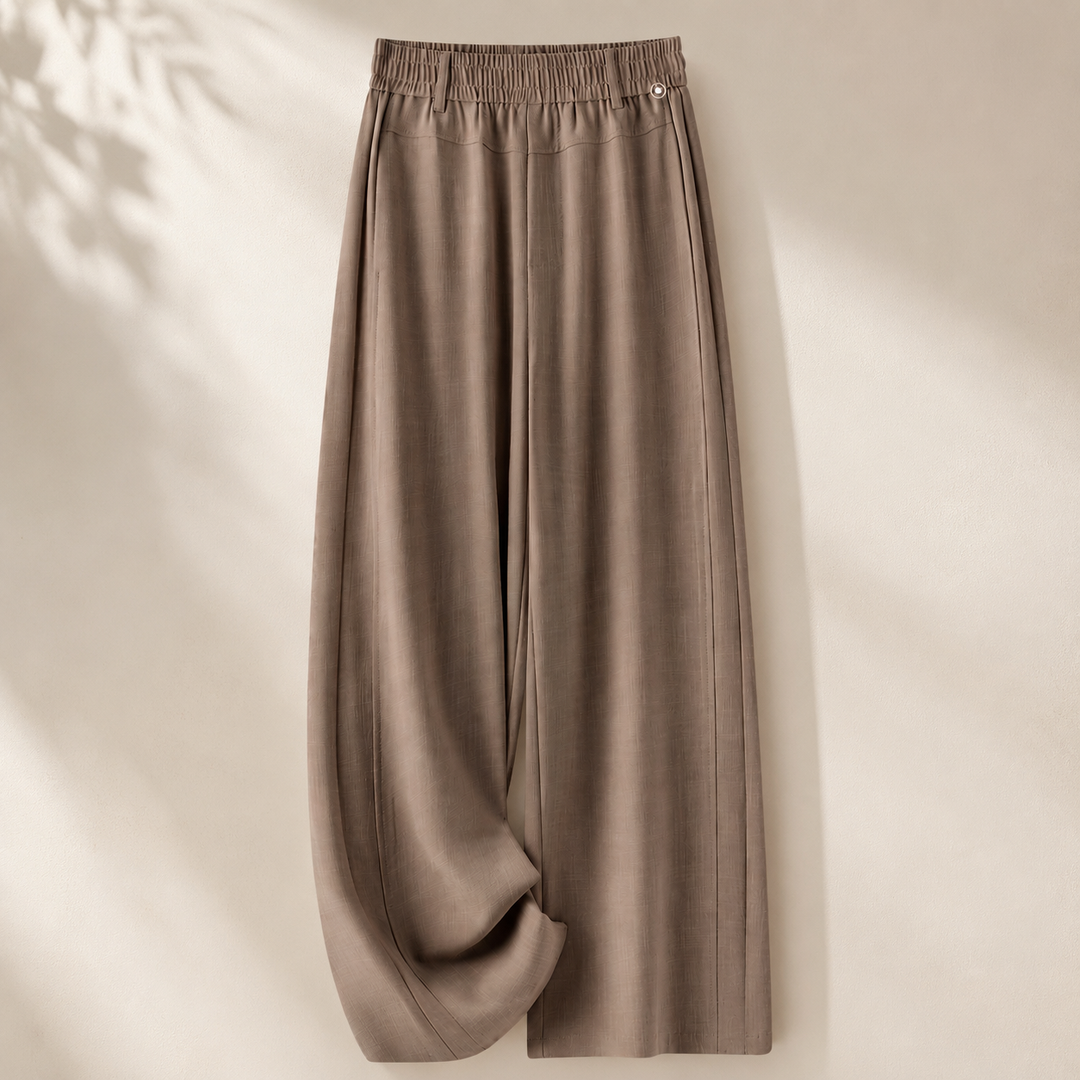 Charis™ | Weite Leinenhose
