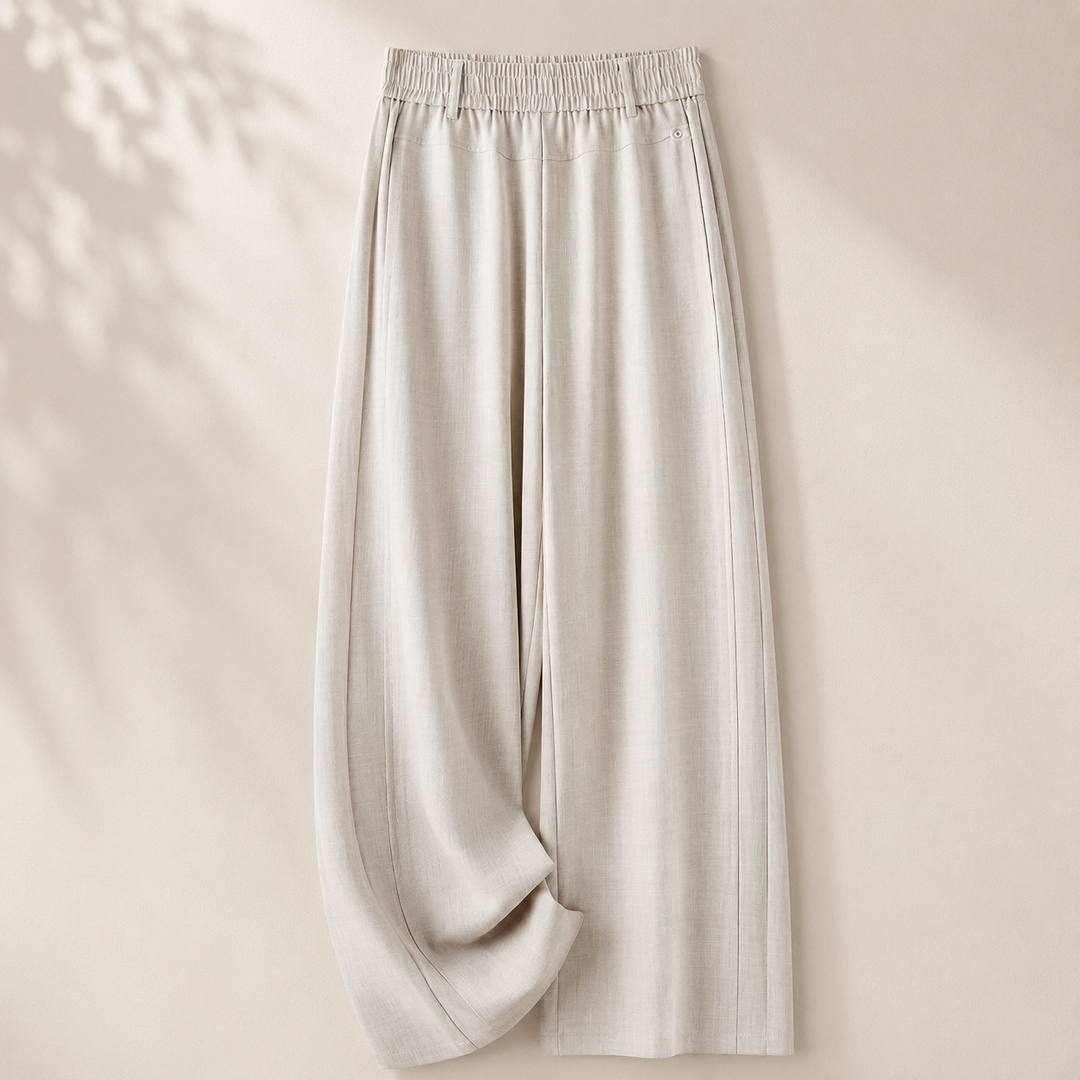 Charis™ | Weite Leinenhose