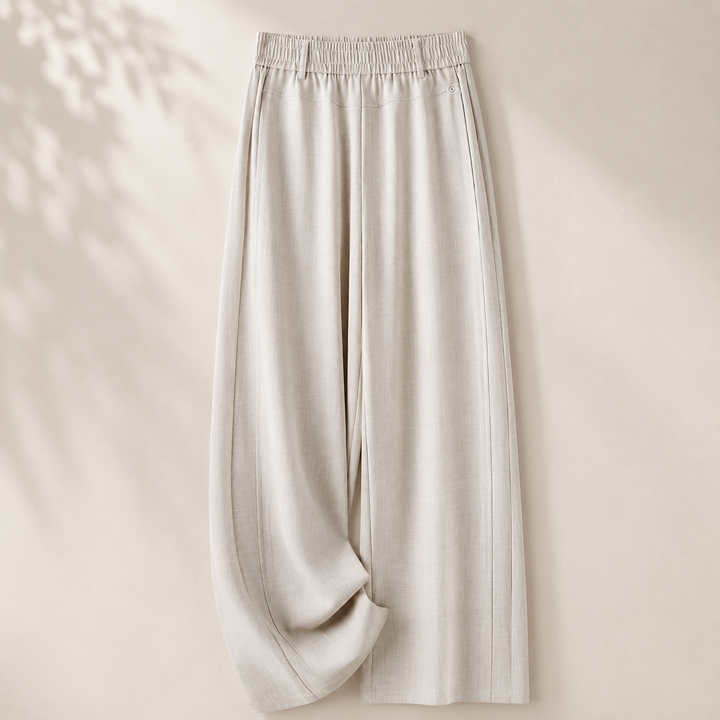 Charis™ | Weite Leinenhose