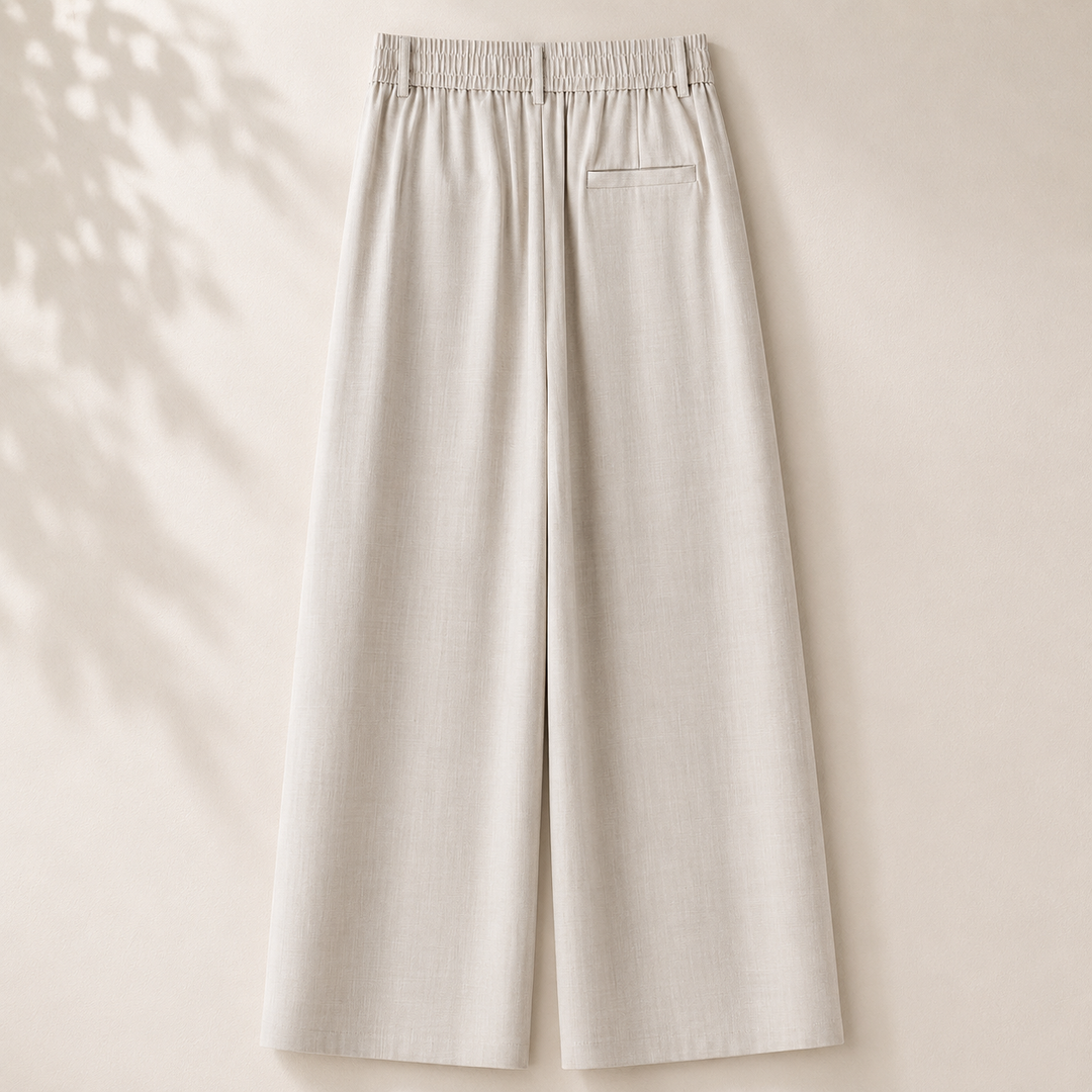 Charis™ | Weite Leinenhose