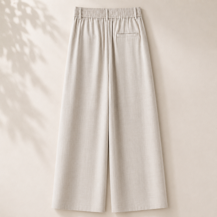 Charis™ | Weite Leinenhose