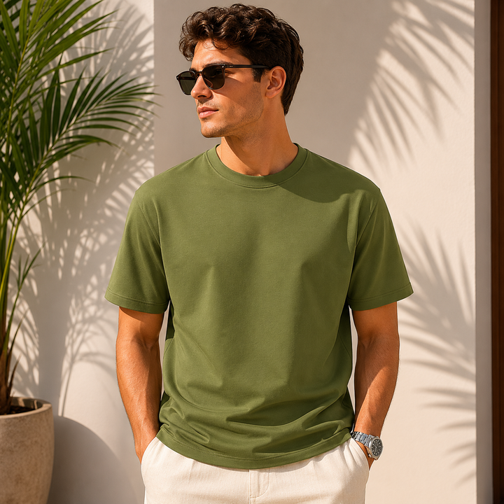 Guy™ | Luxuriöses Seiden-T-Shirt