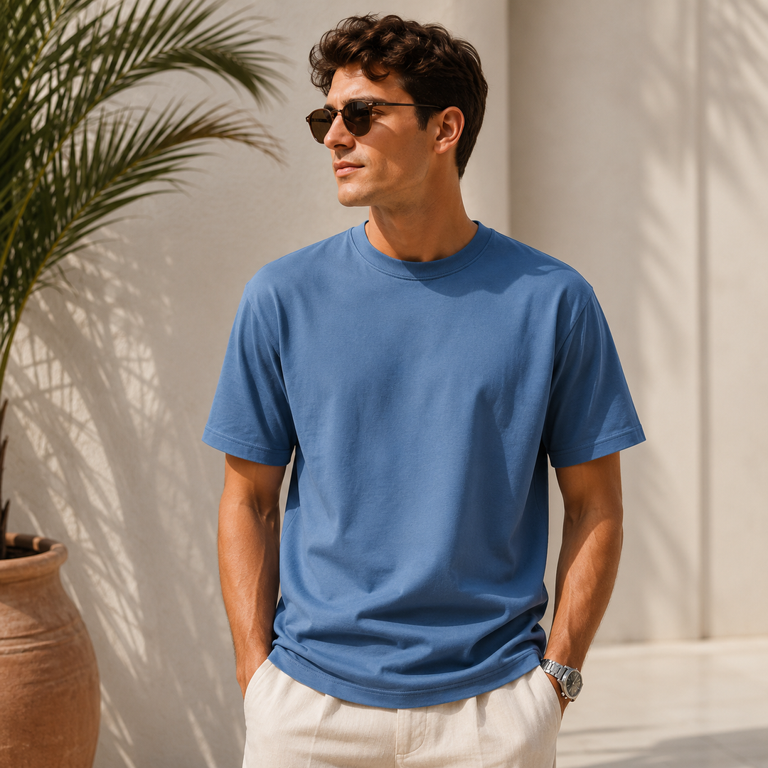 Guy™ | Luxuriöses Seiden-T-Shirt