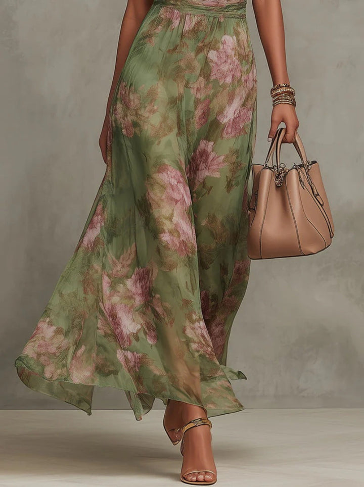 Lina| Elegante Maxikleid