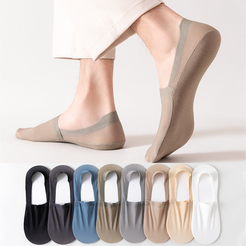 Nova | Unsichtbare atmungsaktive Anti-Rutsch-Socken