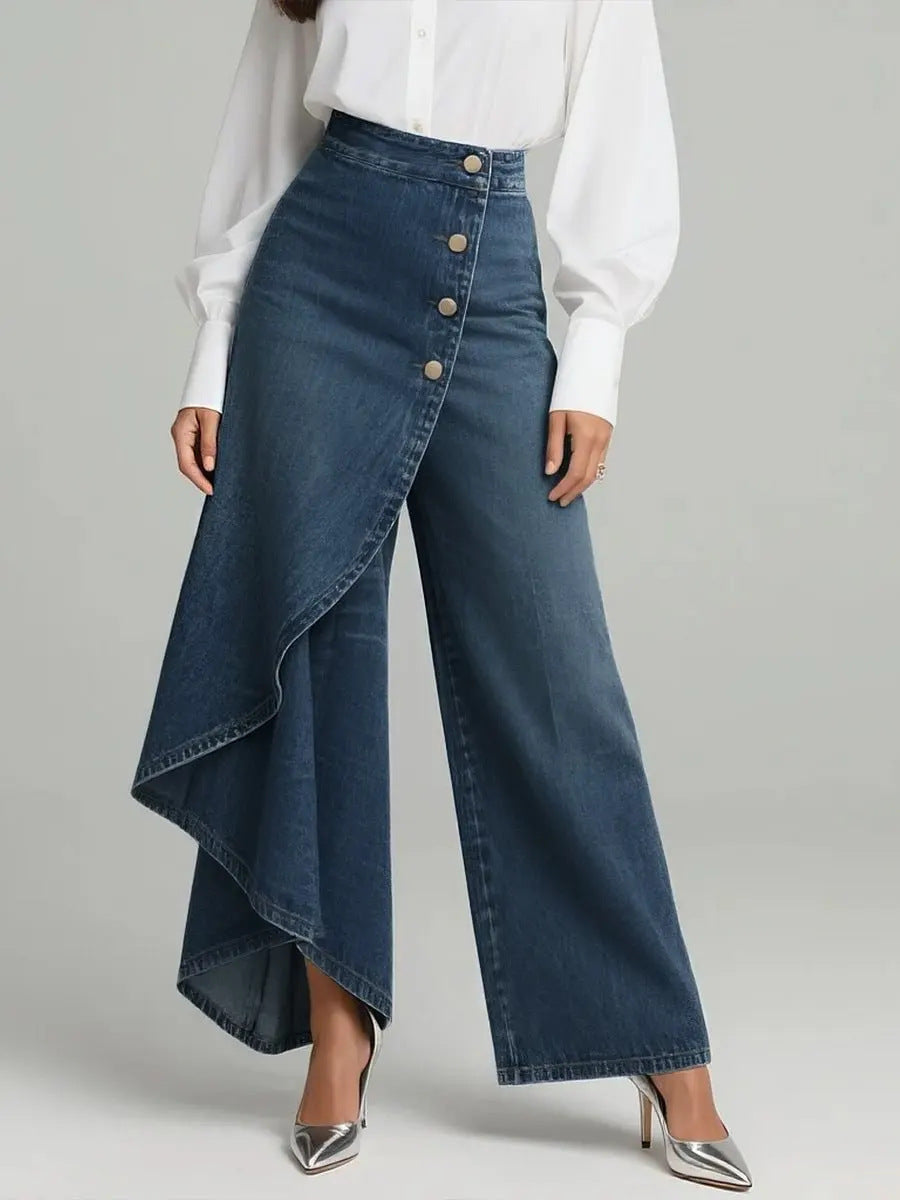 Lorena | Asymmetrische lange Skort