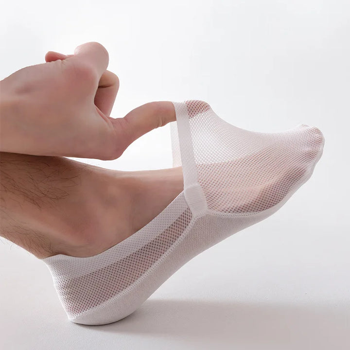 Nova | Unsichtbare atmungsaktive Anti-Rutsch-Socken