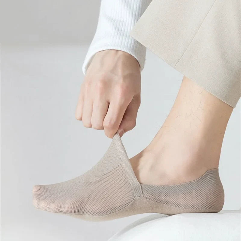 Nova | Unsichtbare atmungsaktive Anti-Rutsch-Socken