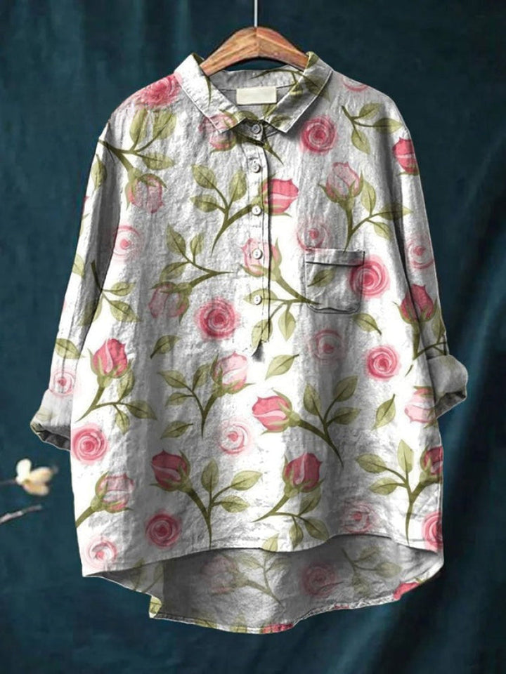 Tamara | Shirt mit lebhaftem Blumenprint