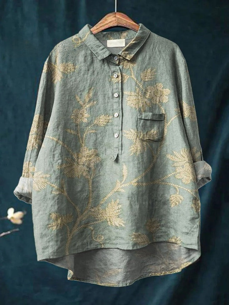 Tamara | Shirt mit lebhaftem Blumenprint
