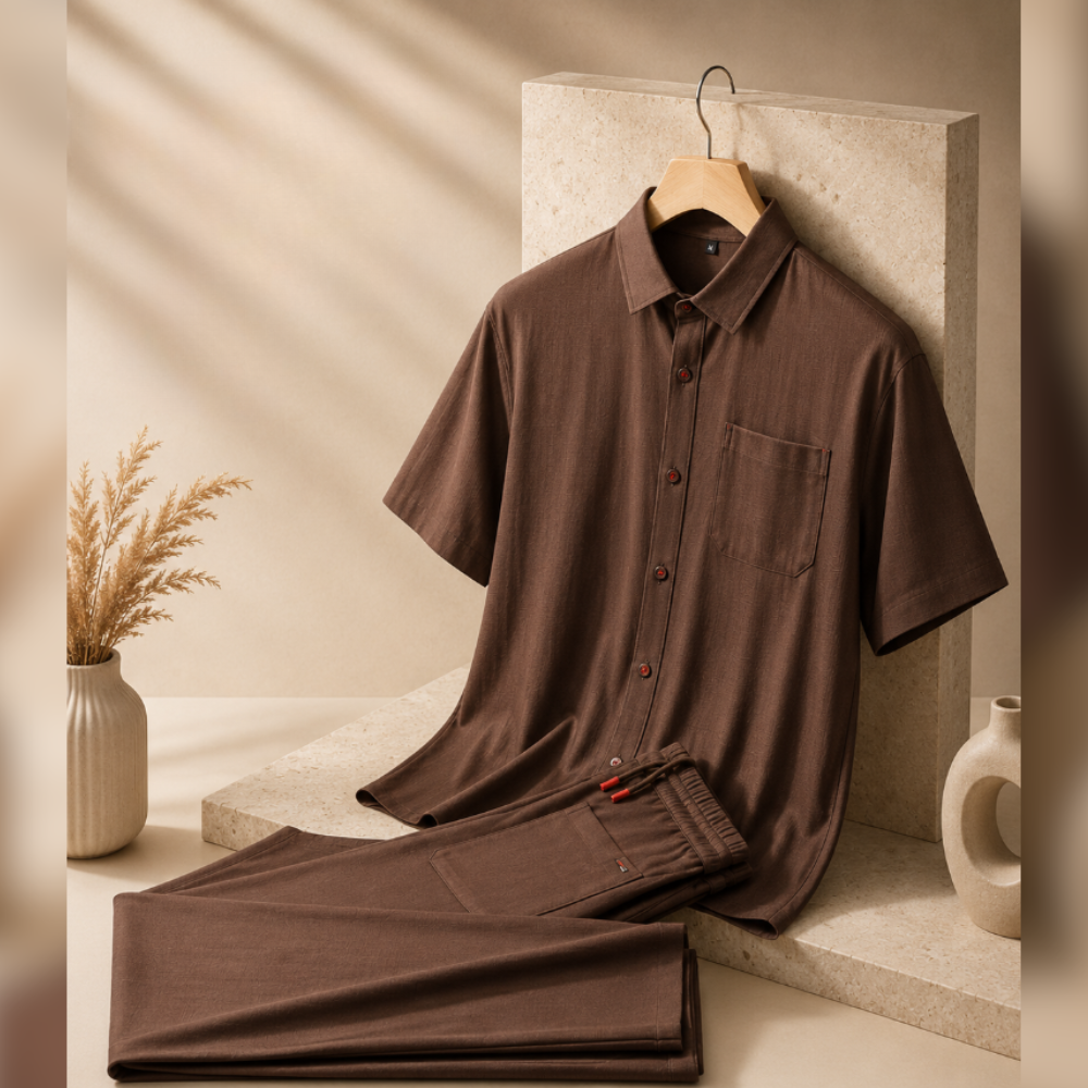 Adriano™ | Exklusives TENCEL™-Leinen-Set
